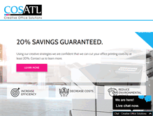 Tablet Screenshot of cosatl.com